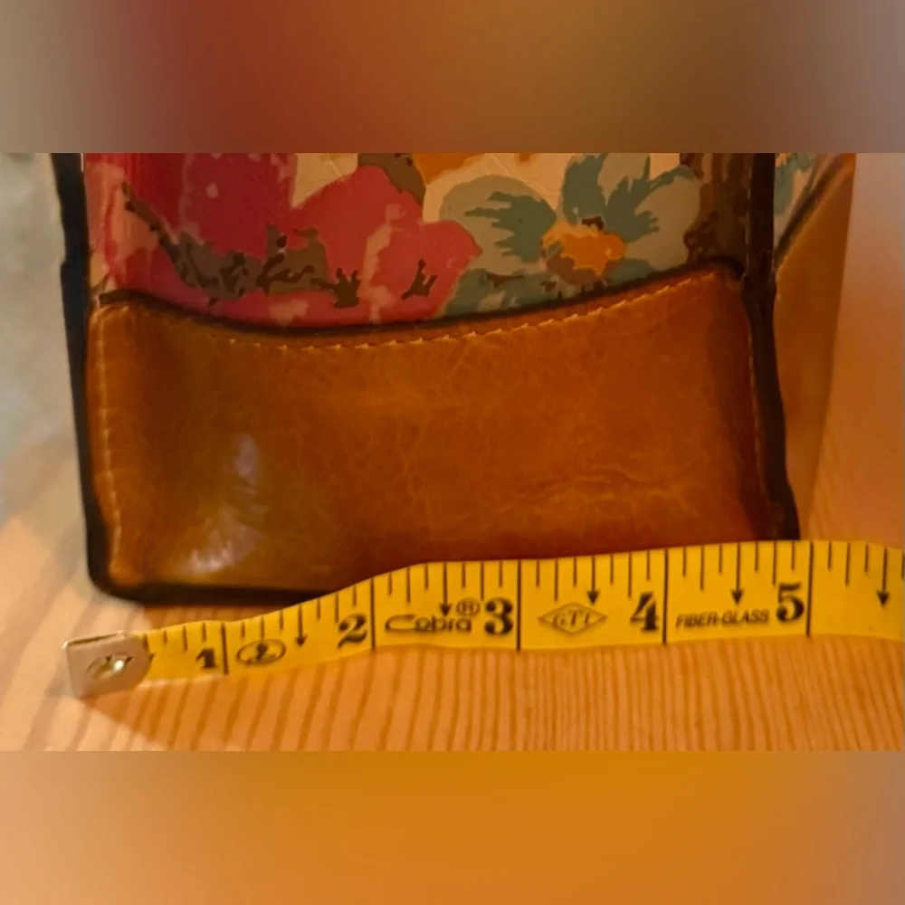 Patricia Nash First Bloom Leather Tote — New With Tags — Never Carried - Picture 4 of 14